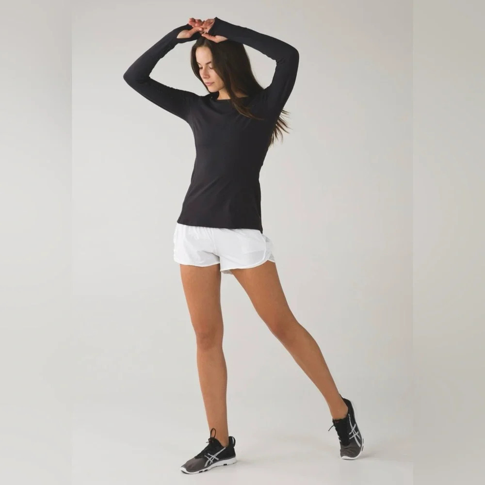 Lululemon Kanto Catch Me Long Sleeve Reflective Sz 6